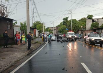 Accidente múltiple en bulevar Venezuela deja un motociclista fallecido