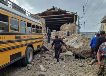Daños en edificaciones de Antigua Guatemala generan preocupación tras nueva serie de sismos