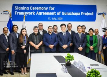 Gobierno lanza proyecto para modernizar el sistema de agua potable en el oriente del AMSS