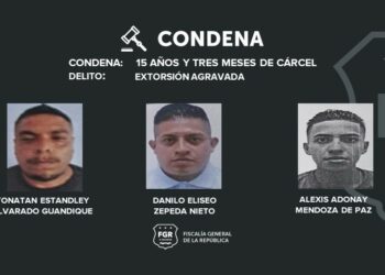 Integrantes de pandilla reciben condenas por sus delitos