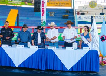 Santa Ana Centro refuerza su identidad y seguridad en Feria Ganadera