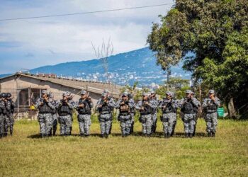 Realizan masivo despliegue de seguridad en San Salvador Este