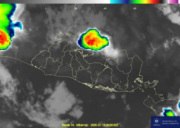 Lluvias con vientos de hasta 40 km/h para las próximas horas