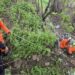 Rescatan a persona que cayó accidentalmente en una quebrada de San Marcos