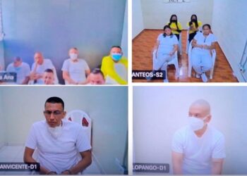 Audiencia inicial para sujetos que robaban a personas que hacían retiros en bancos