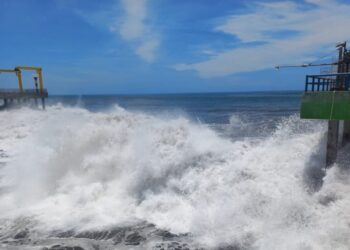 Detectan efectos del tsunami en costas salvadoreñas