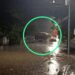 Fuertes inundaciones en Sierra Morena; varios Vehículos inundados