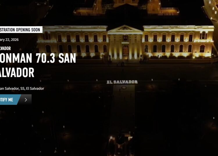 Triatlón IRONMAN 70.3 se realizará por primera vez en El Salvador en febrero de 2026