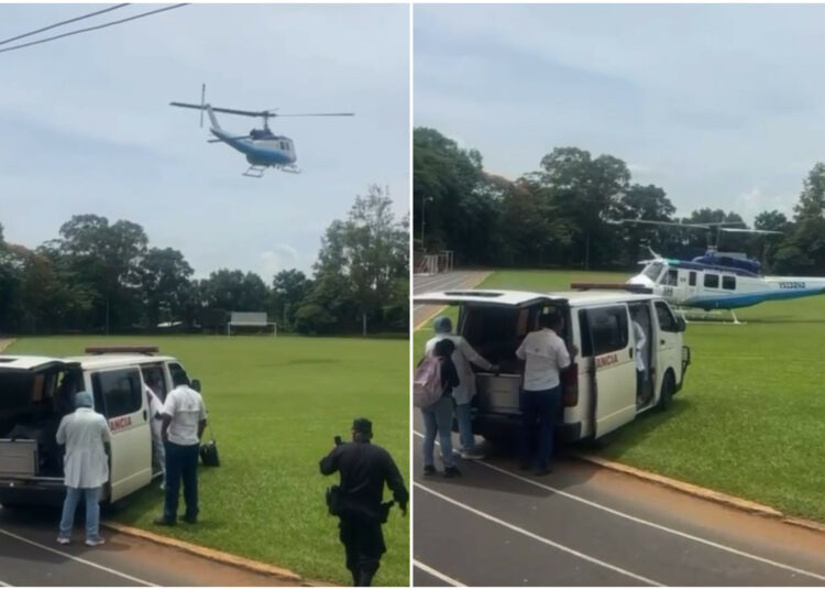 Preparan traslado aéreo de menor atropellada en Ahuachapán hacia un centro asistencial