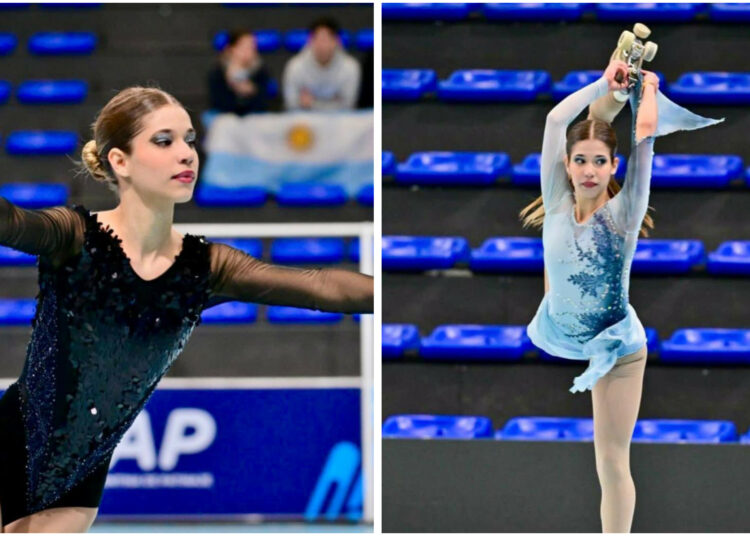 Victoria Karp se ubica en el cuarto lugar del Panamericano de Patinaje Artístico 2025 en Argentina