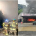 Controlado incendio en taller de Playa Las Flores