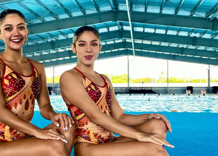 Grecia Mendoza y Cesia Castañeda superan su marca previa en el Mundial de Natación Artística en Singapur 2025