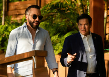 Marco Rubio agradece a Nayib Bukele por su papel en la liberación de estadounidenses detenidos en Venezuela