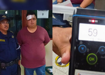 Conductores ebrios atropellan a peatón y provocan accidente fatal en carretera hacia Santa Ana