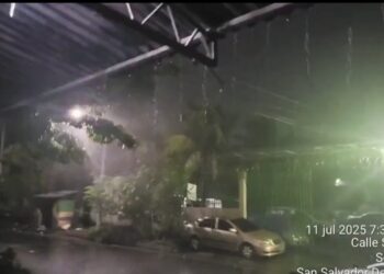 Lluvias, tormentas eléctricas y fuertes ráfagas de viento afectan varios puntos del país