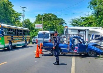 Varias personas resultan heridas en accidente de tránsito en San Miguel