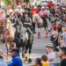 Santa Ana Centro brilla con desfile hípico con más de 1,500 caballistas