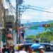 Continúan retirando cables aéreos en el Centro Histórico para reducir riesgos en época de lluvias