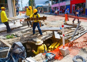Cableado subterráneo impulsa la modernización y seguridad en el Centro Histórico de San Salvador
