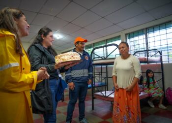 La seguridad en las comunidades evacuadas permite mayor confianza en los procesos preventivos