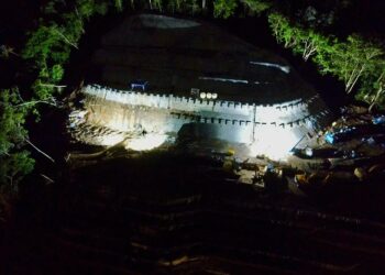 Avanzan los trabajos de estabilización en Los Chorros para prevenir deslizamientos y mejorar la seguridad vial