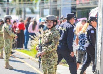 Militares de la Fuerza Armada destacan en el Desfile del Correo y generan elogios en redes sociales