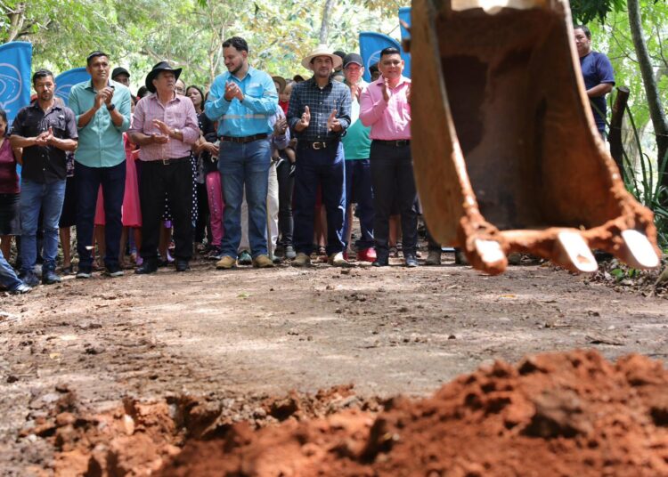 Inician obras en caserío Los Toriles como parte del apoyo a víctimas en Morazán