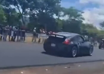 Carrera de autos en San Miguel se realizó sin permisos, confirman autoridades