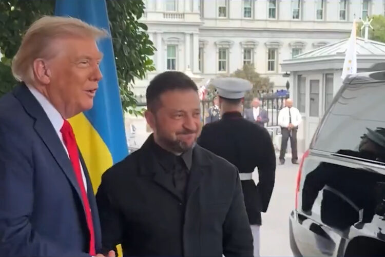 Líderes europeos llegan a Washington para buscar solución conjunta a conflicto entre Rusia y Ucrania