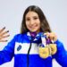 Patinadora Ivonne Nochez llega a El Salvador tras brillante participación en torneos internacionales