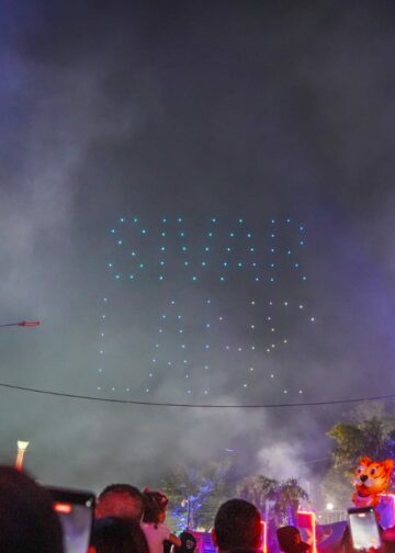 cierre de Sivarland deslumbra a salvadoreños con show de drones