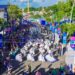 Desfile en Sívarland llena de música y alegría las vacaciones agostinas