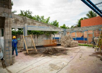Gobierno remodela escuela parvularia en Apastepeque