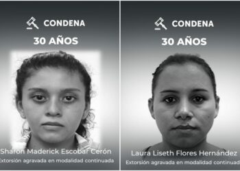 Pandilleras reciben condena de 30 años por extorsionar a una víctima en San Pedro Masahuat