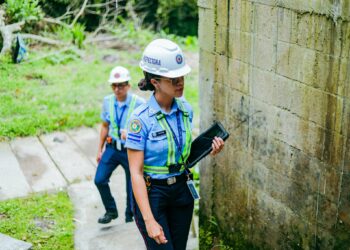 Protección Civil y Bomberos inspeccionan restaurante en Panchimalco para garantizar la seguridad de los visitantes