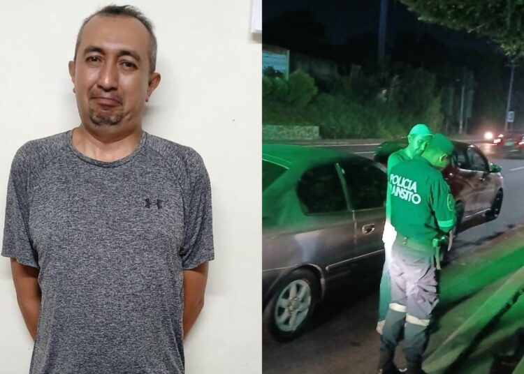 Capturan a sujeto que provocó un accidente vial en La Libertad