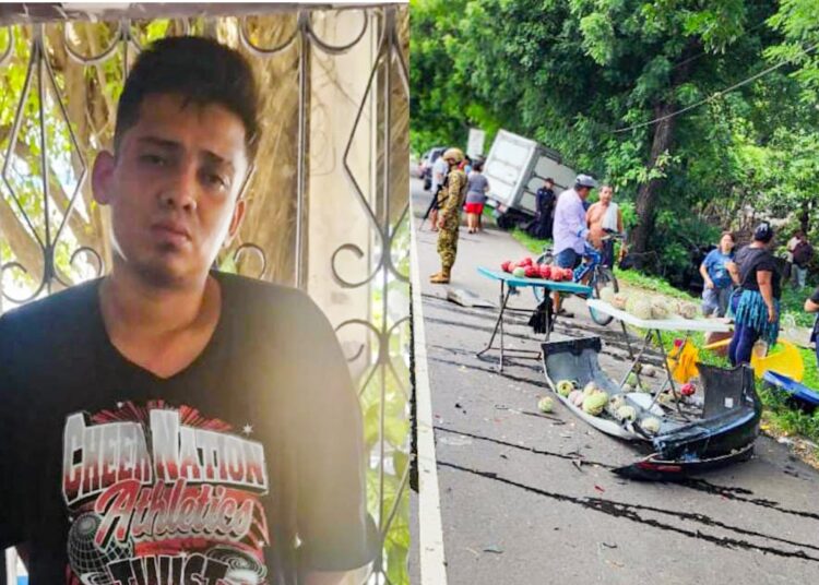 Capturan a conductor que lesionó a una vendedora de anonas en Usulután