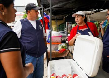 Alcaldía refuerza control a comerciantes para garantizar seguridad durante el partido