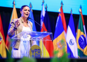 Macarena Olona destaca el modelo de seguridad de El Salvador en Cumbre Global de Derechos Humanos