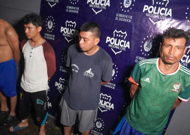 Caen miembros y colaboradores de la MS en Nahuizalco, Acajutla y San Antonio del Monte