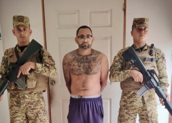 Capturan a peligroso pandillero de la MS en San Miguel