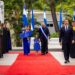 Familia Presidencial encabeza ceremonia de independencia patria