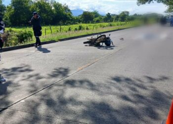 Accidente en el km 146 de la Panamericana deja un motociclista fallecido