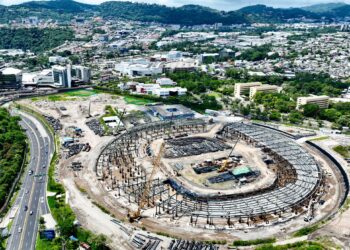 Yamil Bukele informó sobre los avances en el nuevo Estadio Nacional de El Salvador
