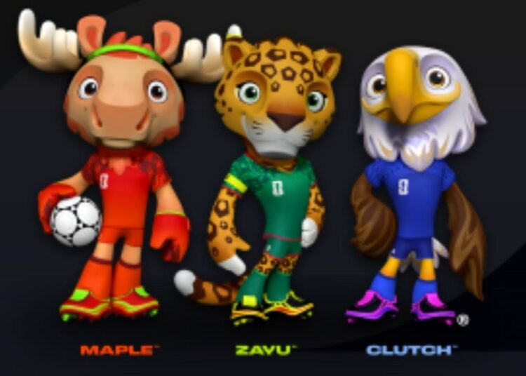 La FIFA presenta Maple, Zayu y Clutch, las nuevas mascotas del Mundial 2026
