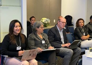 Ministra de Vivienda, Michelle Sol, participó en el Foro Económico Mundial en Nueva York, promoviendo al país como destino estratégico para inversión