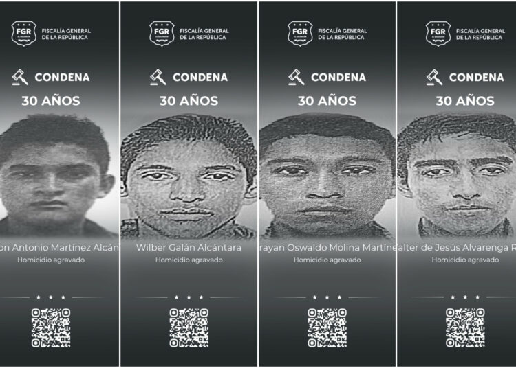 Cinco pandilleros del Barrio 18 reciben 30 años de cárcel