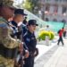 Policía y Fuerza Armada aseguran la tranquilidad de los asistentes durante celebraciones en Plaza Gerardo Barrios