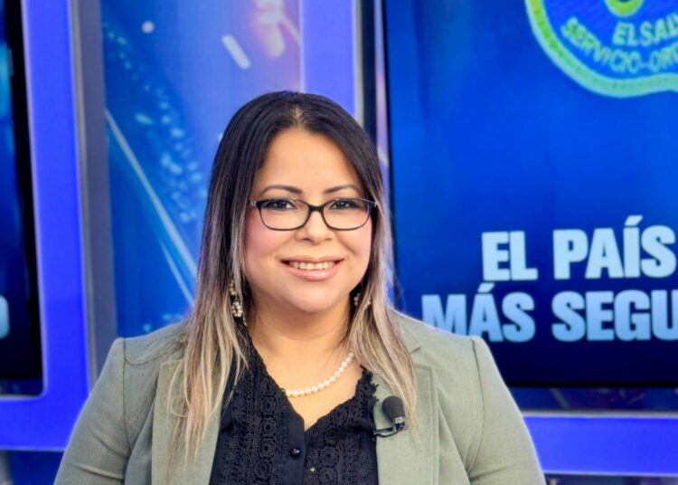 Tahnya Pastor asegura que eficiencia estatal y confianza ciudadana han reducido la impunidad en El Salvador