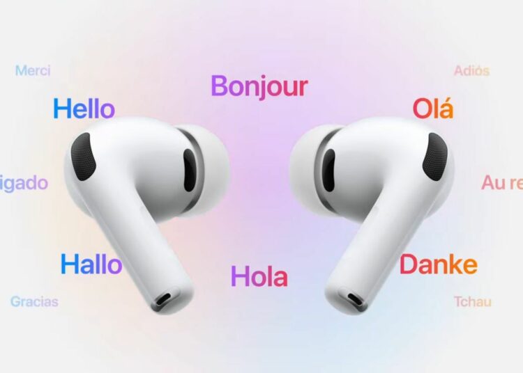 AirPods Pro 3 integran Apple Intelligence para traducción instantánea